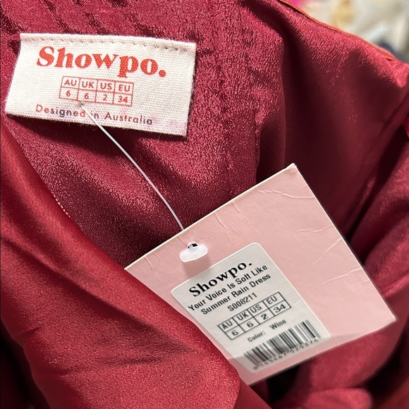 Showpo Strapless Red Dress - Picture 6 of 9